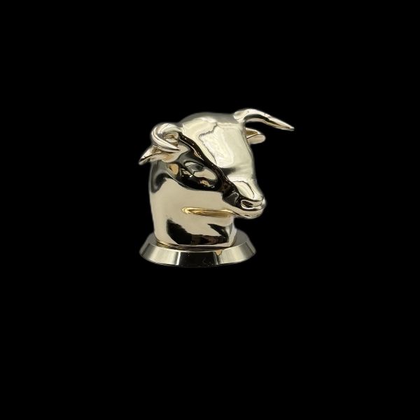 Customized Golden Textured Top Zamak Perfume Cap for Elegant Perfume Bottle Lids