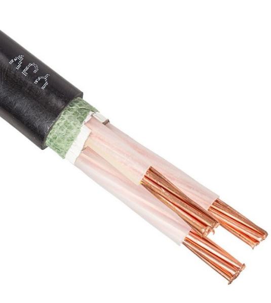 600/1000V Low Voltage Underground Power Cable N2XY 5 Core Copper Cable