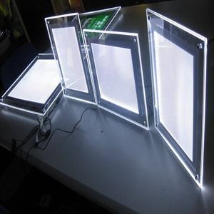 100cm привело Signage светлой коробки Frameless имущества Signage светлой коробки акриловый