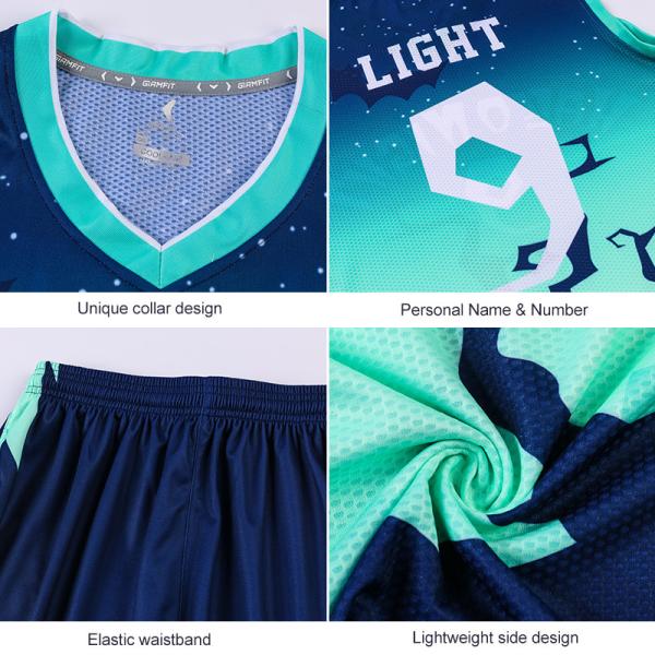 ODM Kids Men Basketball Shirt Jerseys Multipurpose Breathable