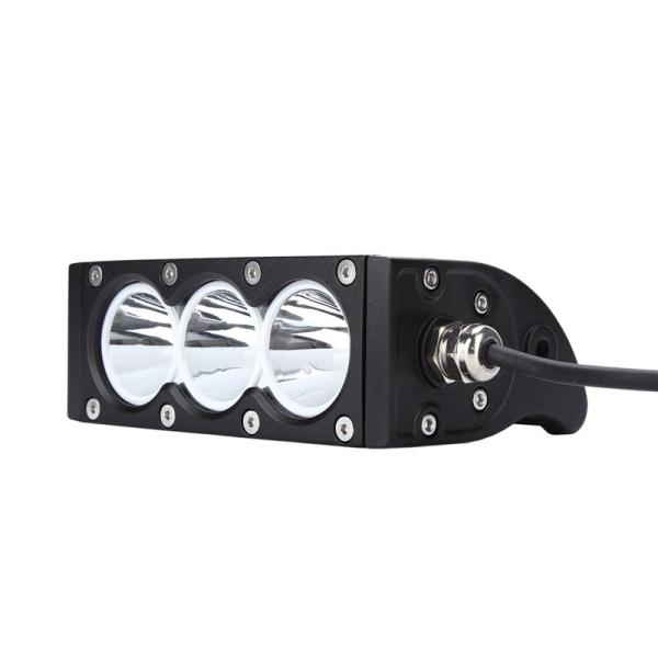Wholesales 30W single row led light bar CREE LED PC lens  HCB-L30SDC spot