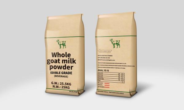 produto comestível cru inteiro de creme completo de pó de leite da cabra 25kg