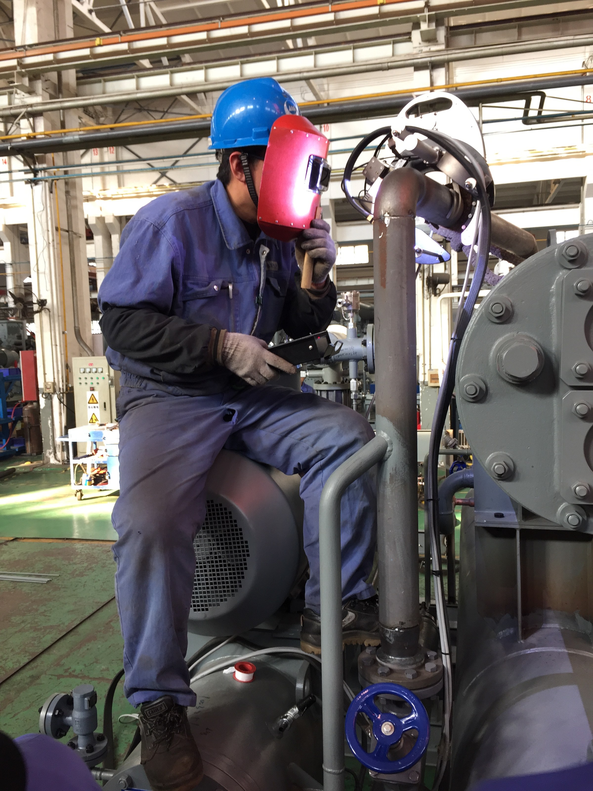 TOA Series Orbital Pipe Welding Head