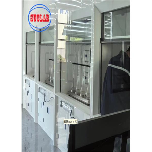 Microcomputer Control System for White Chemical Fume Hood Laboratoy Acid Digestion Fume Hoods- Improved Work Environment