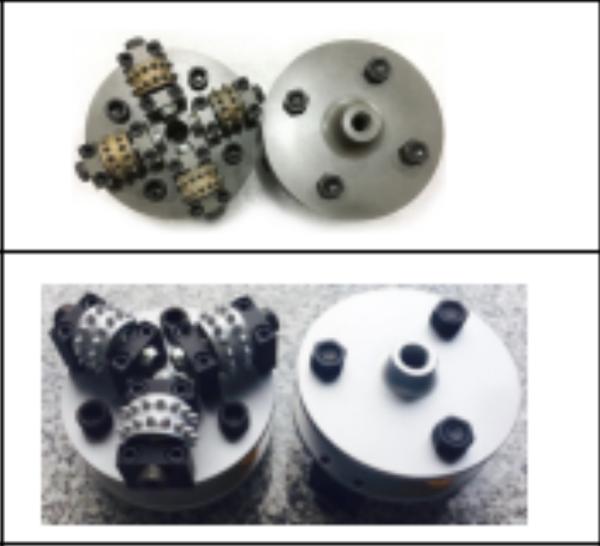 5 Inch Hand Grinder Bush Hammer Plate for Concrete Edge Texturing