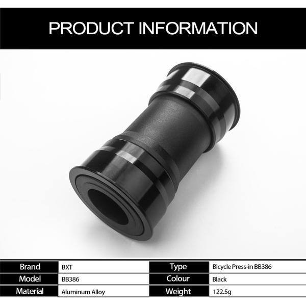 BB inférieur 386 d'incidences de parenthèse de cycle de route de montagne d'alliage d'aluminium