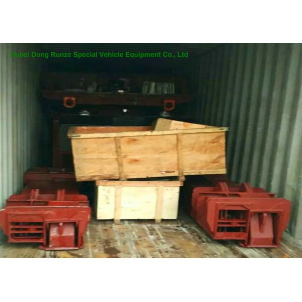 40 Ton 360 Degree Rotary Recovery Truck Body / Steel Wrecker Towing Body