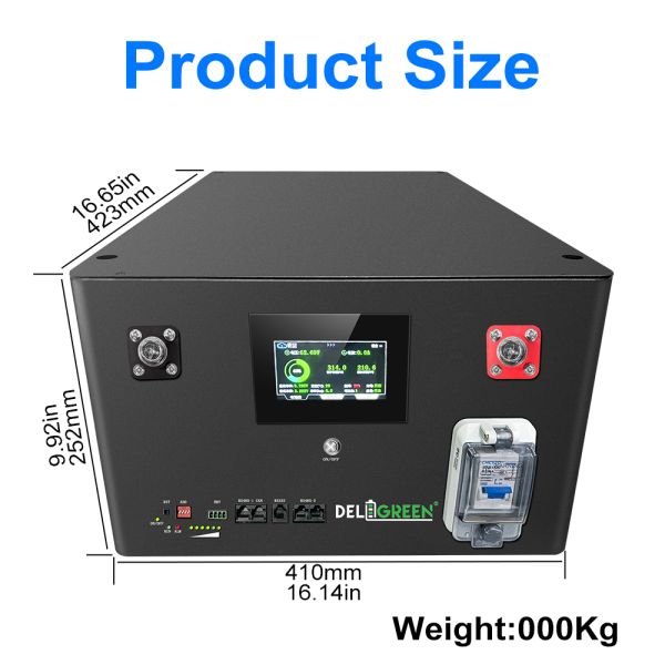 LFP 24V 280Ah DIY Battery Kit LiFePO4 Home Solar Energy Storage Battery Pack