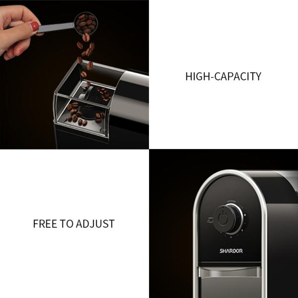 60g Fully Automatic Coffee Machine ABS 240V Portable Espresso Maker Kitchen Appliances