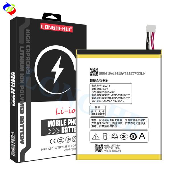 4100mAh BL211 Mobile phone Battery For lenovo P780