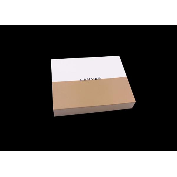 Folding Book Shaped Gift Packaging Cardboard Box With Magnetic Closure Flap