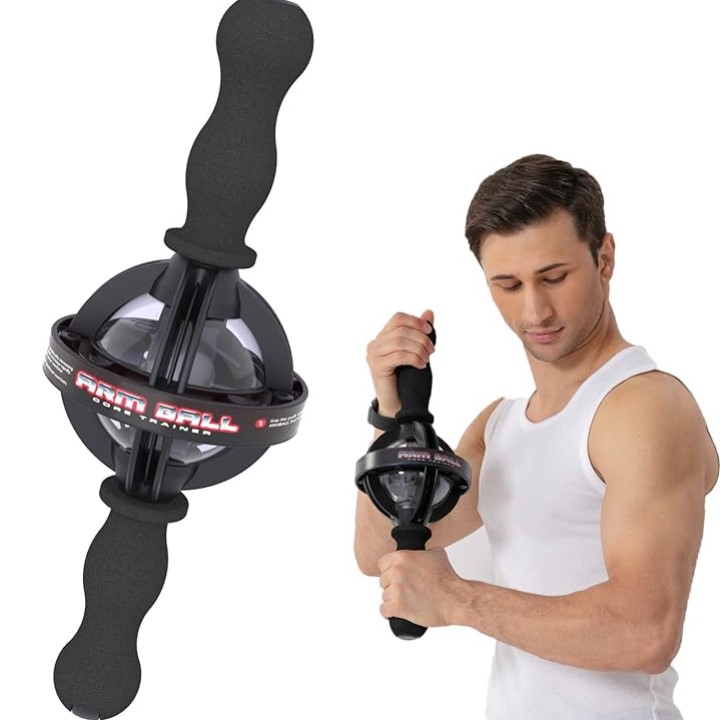 Power Wrists Arm Ball Gyroscope Forearm Exercise Strength Training Fitness Gear for Adult Use
