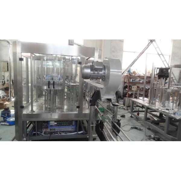 SUS 304 PET / Glass Water Bottle Filling Machine For Non - Carbonated Drink