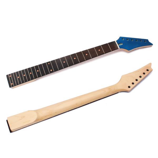 24 Fret Electric Guitar Neck for IBZ Replacement Parts Maple with Rosewood Fretboard 24 Fret Электрическая гитара шея для IBZ Части замены Кленовый с розовым фретом