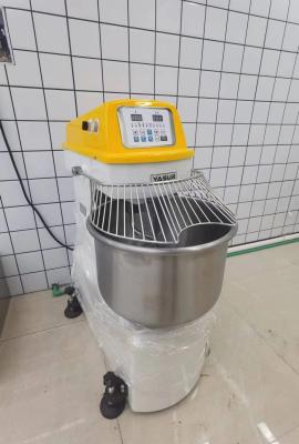 120kg Stainless Steel Spiral Dough Mixer 0.55kw Dual Speed Countertop Spiral Mixer