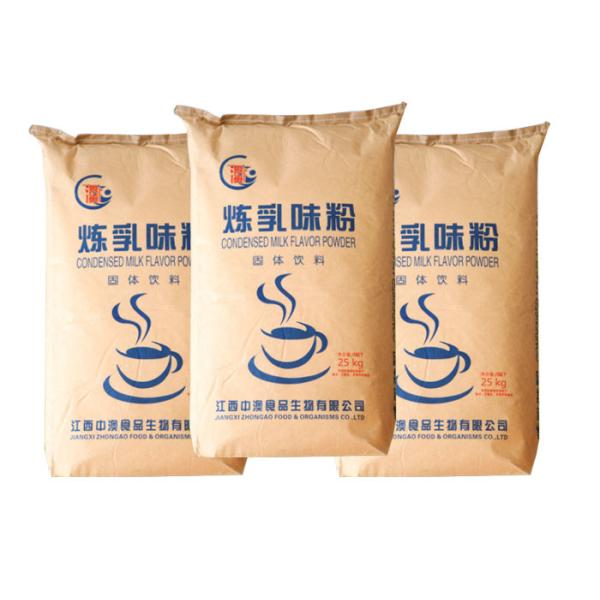 Кокосы порошка чая пудрят качество еды мешка Multiwall сухого молока бумажное