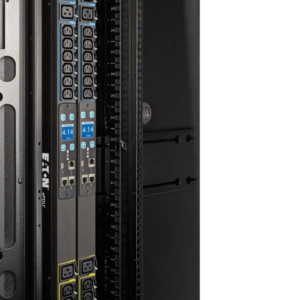 24 Way EATON EFLXB22 FLEXPDU BASIC 0U C20 16A 1P 20XC13 4XC19 Monitored PDU