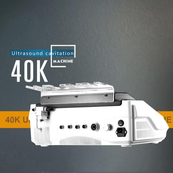 Жирная потеря 5 в 1 приборе ультразвукового тела вакуума 40K RF машины кавитации тонком