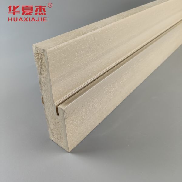 4-9/16'' Width 4.22kg/m Weight Customizable Length WPC Door Frame and Jamb for Interior Decoration