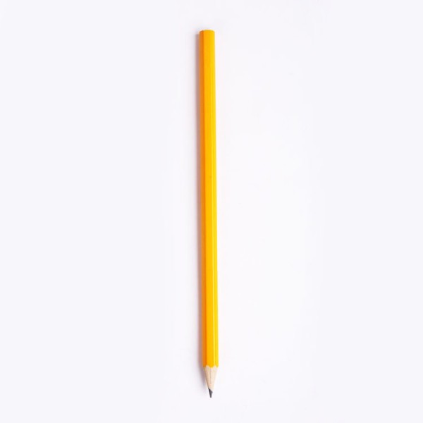 Government bid hb pencil presharpened 12pcs yellow wood hb pencil set for kids