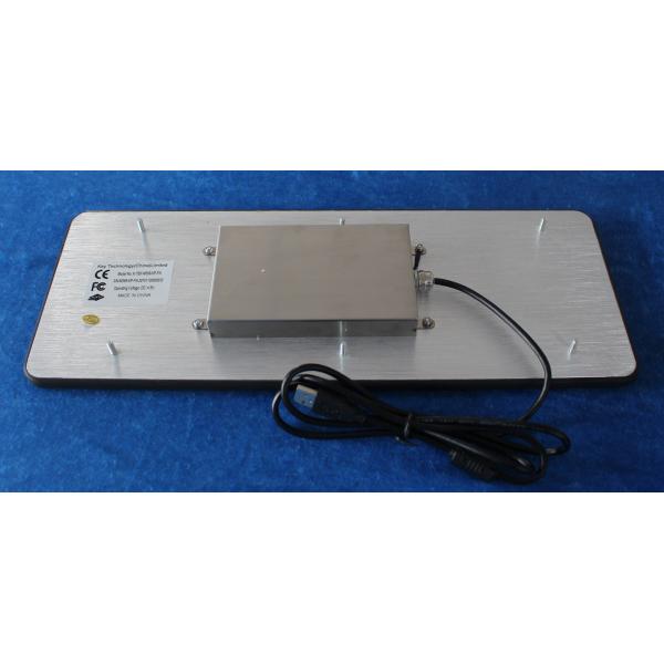 IP65 106 пользуется ключом черная подгонянная USB ruggedized клавиатура силиконовой резины медицинская