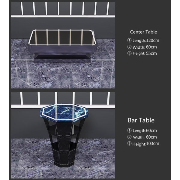 Luxury Bar Sofa Set Club Furniture Booth Sofa KTV Lobby Sofa Furniture Wholesale
