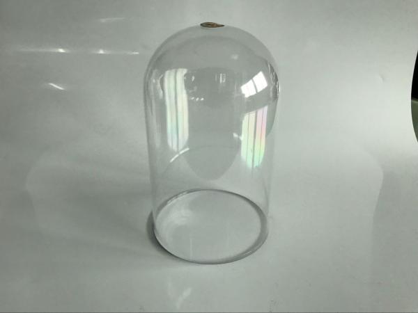 Transparent Plastic Dome Bell Jar Injection Molding For Gift / Toys Dome Cover