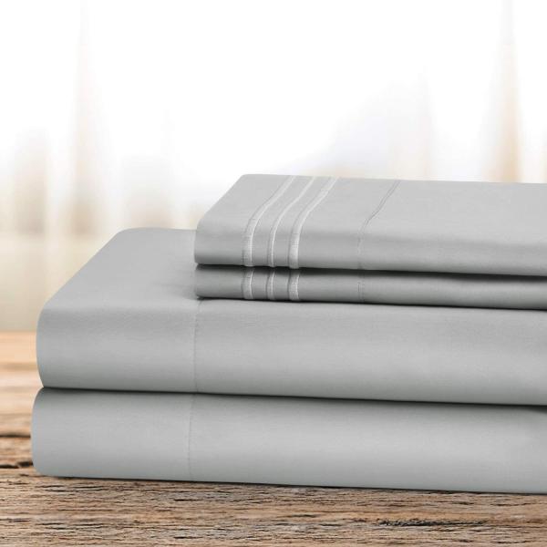 Microfiber Embroidered Sheets Set for 16