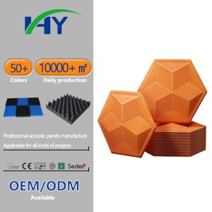 Aesthetic Modern Acoustic Foam High Performance Sound Absorption