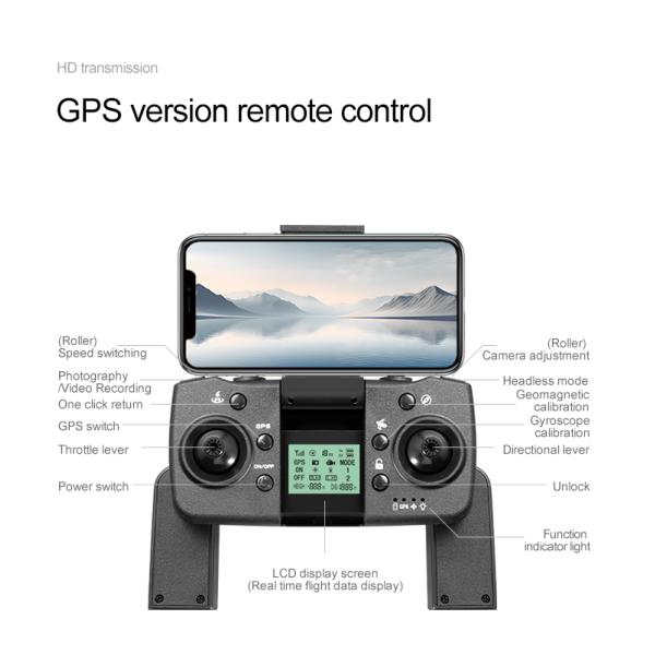 Rg700 Pro Drone 4k Gps 8k Hd Dual Camera Fpv Brushless Rc Drone Remote Control Toys Quadcopter Toys Aircraft For Adults Kids