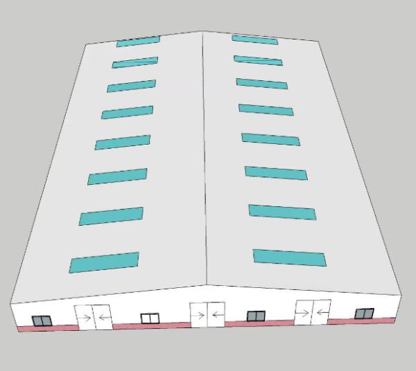 Movable Steel Structure Workshop / Car Garage HDP / Painted Easy Installation