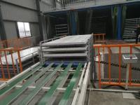 Cadena de producción del tablero del cemento de la fibra y del tablero del óxido de magnesio funcionamiento rápido