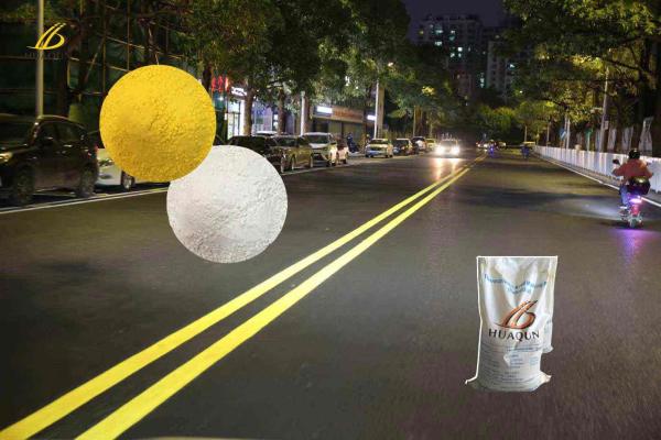 Matériau de marquage routier thermoplastique de haute performance BS 3262 Durable Eco-friendly For Long Lasting Marking