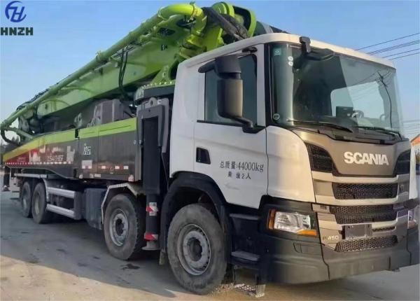 Used Zoomlion Concrete Pump Truck ZLJ5540THBSF 67X-6RZ Manufactured In 2021 Heavy Construction Equipment In Dubai