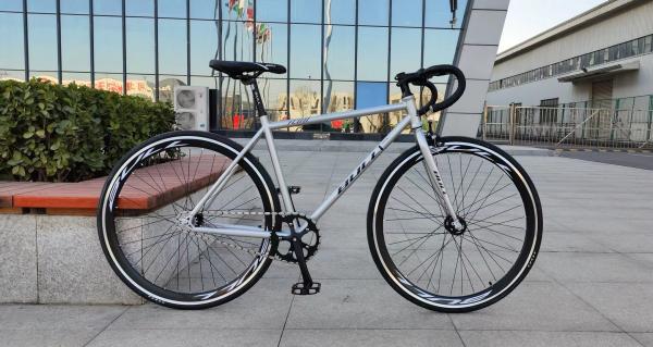 26 classic bike / OEM Single Speed Steel Fixed Gear Bikes With Disc Brake