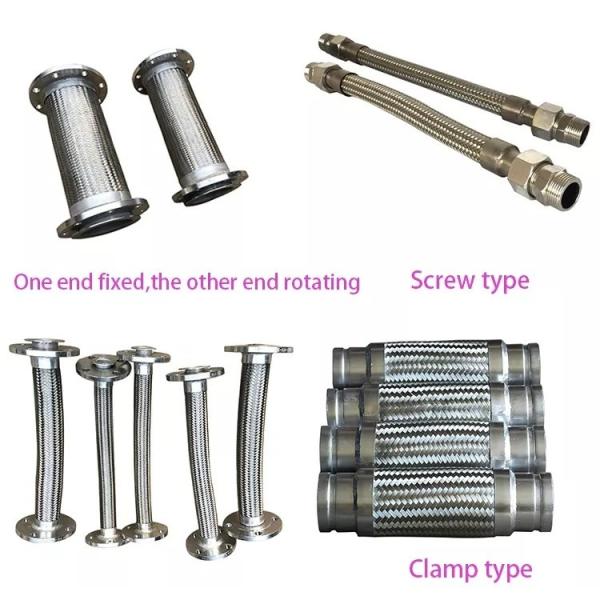 Metal Pipe Rotary Drilling Hose Stainless Steel Wire Braided Flexible Hose