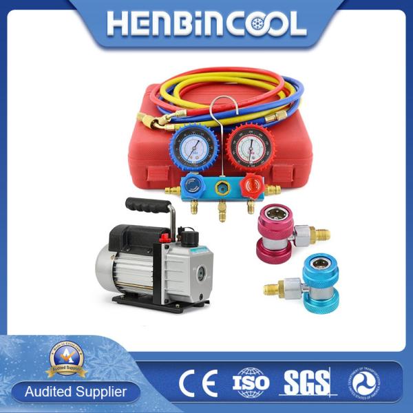 Vacuum Pump Refrigeration Manifold Gauge 68mm 134a Refrigerant Gauges