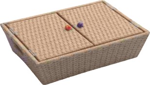 алюминиевая корзина одеяла ротанга корзины прачечной гостиницы рамки для хранения белья