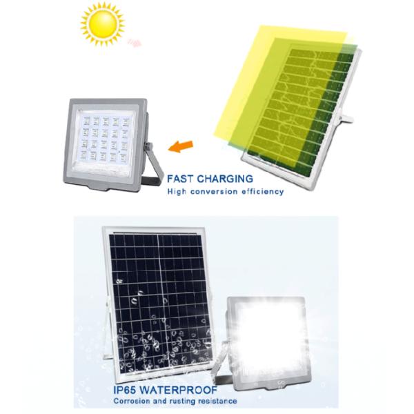 прожектор 2700K 200W дистанционного управления солнечный привел 3400lm люкс 120 градусов