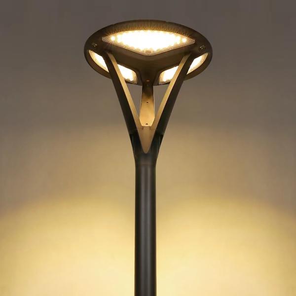 Водонепроницаемость IP65 Новый дизайн солнечный дворик свет прохладный / теплый свет 33W / 5V Для сада, парка, жилых помещений