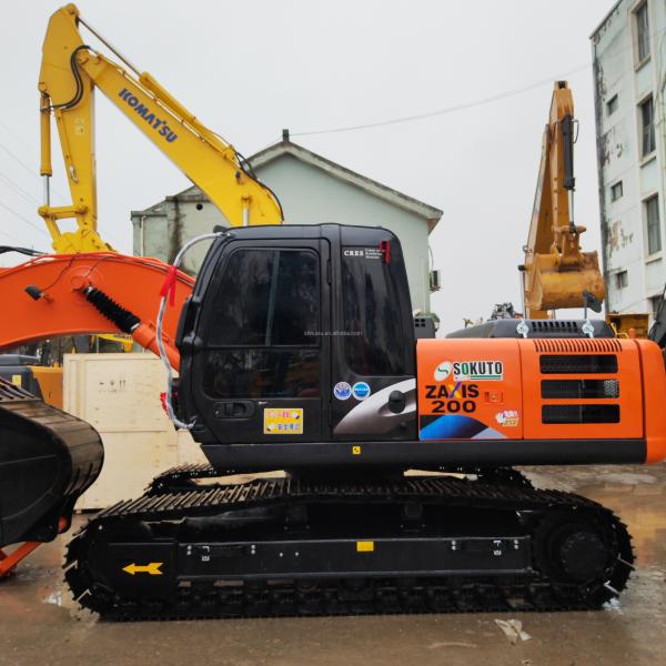 20 Ton ZAXIS200 Second Hand Hitachi Excavator Japan Brand