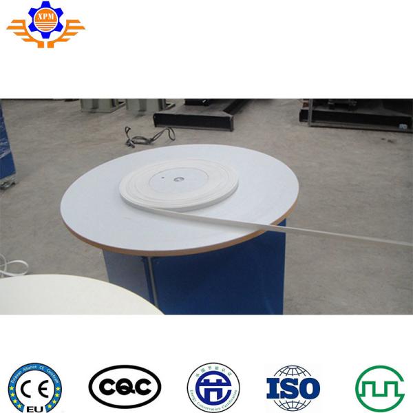 50 à linha plástica da extrusão da placa do PVC 3mm da máquina de borda da borda do PVC 100Kg/H