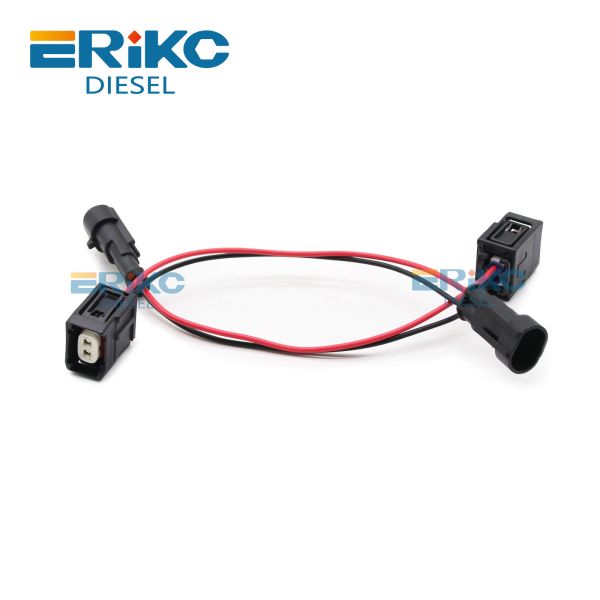 2 Pin/6 Pin Smart Intelligent Fuel Injector Connection Cable Connection Wire Line Plug Common Rail Diesel Injection Connect Cable Adapter 23670-11030 for Den-so Injector