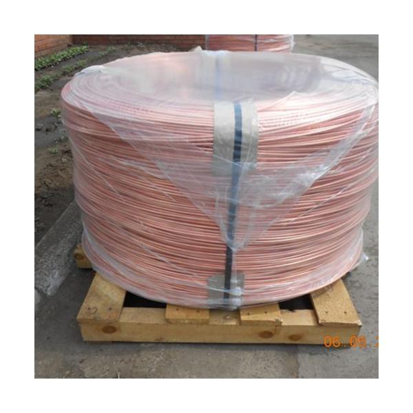 Pancake Coil Copper Tube / Copper Pipe Tube 99 9 Cu Copper for Air Conditioner