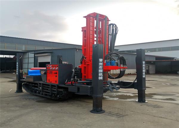 Equipamento de furo portátil pneumático do poço de água de 55kw 180m