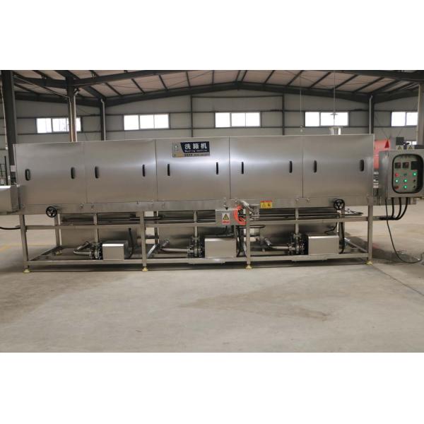 6000*2800*2200 Automatic Plastic Box Trays Crates Molds Washing Machine for Pallet Washing