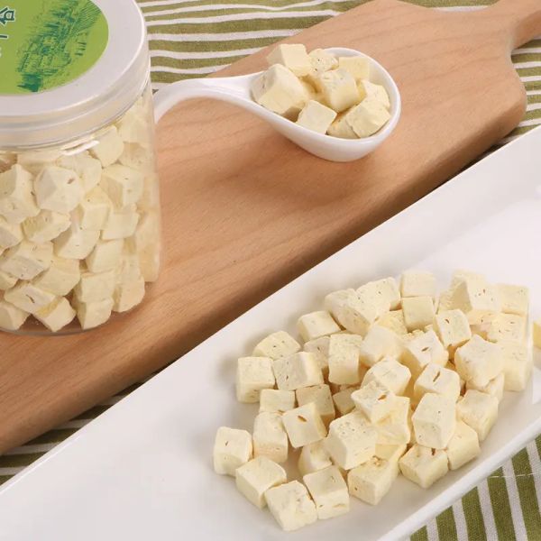 Freeze Dried Tofu Produced HALAL Certified Frozen Water Bean Curd Frozen Tofu Freeze Beancurd Frozen Soybean Cheese