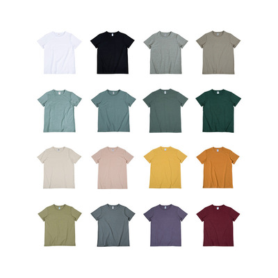 Loose Fit 300g Seamless Blank T Shirts Heavy Casual Style