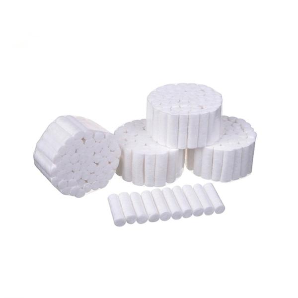 Algodão 10X38mm dental descartável absorvente estéril Rolls