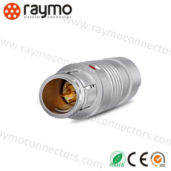 Small Circular Waterproof Connector, Watertight Electrical Connectors Smooth Surface